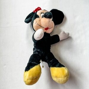 Vintage 1980s Disney‎ World Minnie Mouse Disneyland Plush Stuffed Animal
